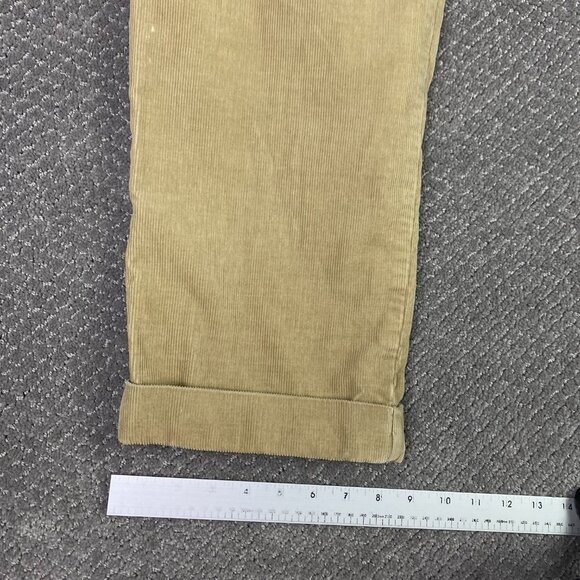 Vtg Polo Ralph Lauren Corduroy Pants Pleated Cuffed Mens 38 x 32 Fits 36x31.5 - Picture 12 of 14